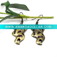 Wholesale 2011 the most popular cheapest fashion costume jewelry crystal earring