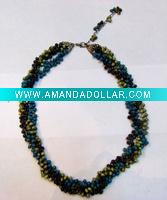 beads strand necklace