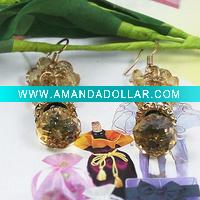 Wholesale 2011 the most popular fashion costume jewelry amber earring