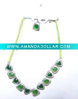 fashion emerald necklace