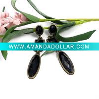 Wholesale 2011 the most popular cheapest fashion costume jewelry crystal earring