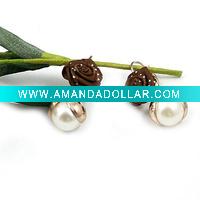Wholesale 2011 the most popular cheapest fashion costume jewelry crystal earring