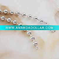 Copper necklace costume jewelry