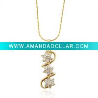 Wholesale Factory directly sale charm flower costume pendant jewelry