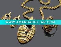 Wholesale Hot sale costume jewelry set-NE00218