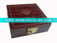 Wholesale PVC Wood Jewelry Box