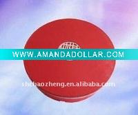 Wholesale Round Red jewelry gift boxes with inners