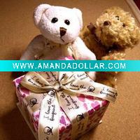 Wholesale 7.8*7.8*5.7cm Wholesale packing boxes Jewelry box Exporting Korean European gift boxes