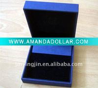 Wholesale new blue paper box gift package jewelry packaging