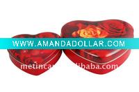 Wholesale Beautiful Heart Tin Box