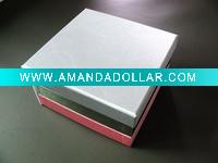 Wholesale silk fabric paper gift box