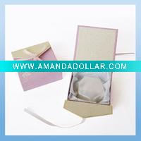 Wholesale Paper Plastic Jewelry Packing Box Case Display