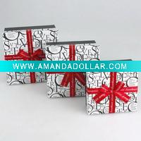 Colorful printed jewelry gift box packaging