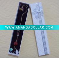 Wholesale paper necklace box jewelry box