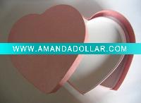 Wholesale Heart shaper jewelery paper gift box