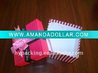 Wholesale Beautiful 2011 square shape Christmas gift box