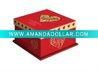 Wholesale top-grade paper jewelry packaging boxes