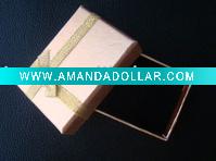 Wholesale paper gift box with ribbon design