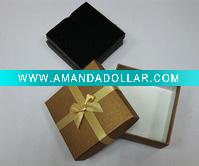 Wholesale square paper jewelry gift box