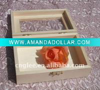 Wholesale Pine wood jewelry disply box