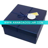 Wholesale paperboard jewelry gift box with lid