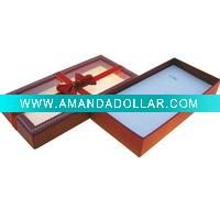 good looking pvc window paper jewelry box