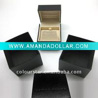 Wholesale luxurious jewelry boxes with hot stamping