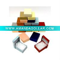 Color Cotton Filled Jewelry Gift Boxes