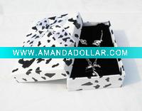 Wholesale 9*7*2.7cm ring box necklace box earrings box jewelry box gift boxes