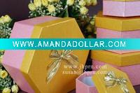 hexagon jewelry gift box nesting