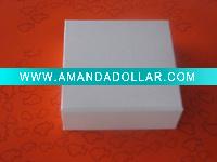 elegant white foldable gift box