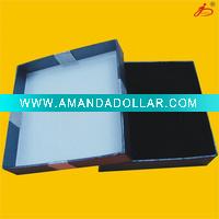 Wholesale excellent paper jewelry box with sponge