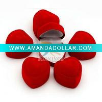 Wholesale 2011 heart-shaped jewelry box paper jewelry box