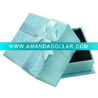 Wholesale Acid Blue Jewelry Packing Box