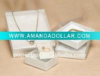 Wholesale Decorative Jewelry Boxes Clear Lid Jewelry Box