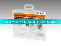 Plastic paper jewelry box