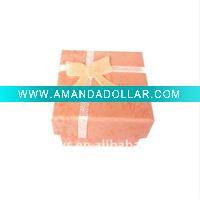 Wholesale Pink Jewelry Knot Hard Gift Box Case