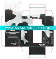 High quality paper box with PVC window