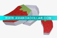 Wholesale strawberry shape paper gift box