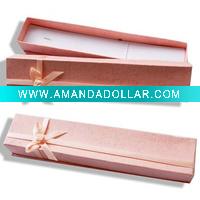 Wholesale promotional paper jewelry gift box