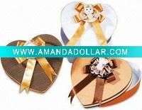 Wholesale jewelry lovely gift packaging paper boxes