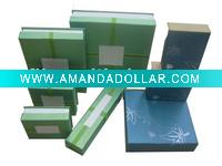 Wholesale paper jewelry box, high quality jewelry box