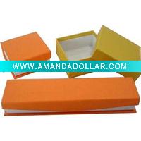 Wholesale jewelry gift box with sponge inlay and inserts
