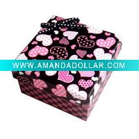 Wholesale New design gift paper box with different sizes and color