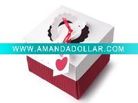 White Cake Box