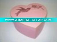 elegant heart shaped gift box