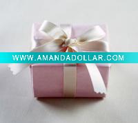Wholesale pretty pink jewelry gift box