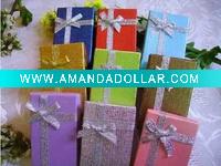 Wholesale Promotion soft jewelry paper jewelry gift box