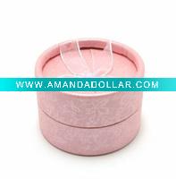 Wholesale round fancy jewelry box