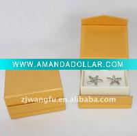 Wholesale red color paper jewelry packing box